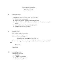 A Detailed Lesson Plan Final Copy Final Demo Math Lesson Plans Elementary How To Plan Lesson Plan In Filipino