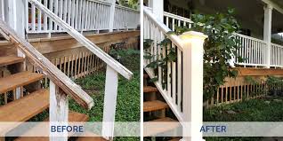 • user must determine which posts will receive power based on rail lengths and. Learn How To Replace Old Deck Railing Step By Step And Give Your Deck A New Railing Makeover Decksdirect