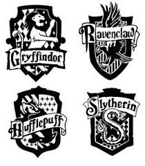 Harry Potter Hogwarts Case Set Di Quattro Stemma Scudo Ebay Harry Potter Tatoo Estampas