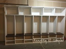 But if there were some cool diy locker ideas out there you could turn a simple locker into something amazing enough that. Diy Garage Mudroom Lockers With Lots Of Storage Keeping It Simple