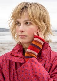 Manteau réversible "Aria" en maille de laine feutrée gudrunsjoden.com