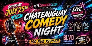 CHATEAUGUAY COMEDY NIGHT- ENGLISH STAND-UP COMEDY