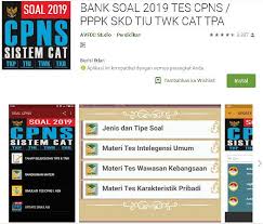 Buku tes cpns dan aplikasi simulasi cat bkn tersebut banyak tersedia di internet. 7 Aplikasi Android Simulasi Soal Ujian Cat Cpns Pppk Terbaru Pasarpanduan