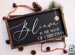Custom Handmade Framed Wood Signs Christmas Signs Wood Christmas Signs Holiday Wood Sign