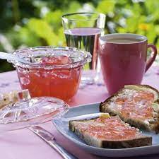 rosa johannisbeergelee rezept konfiture gelee erdbeeren marmelade