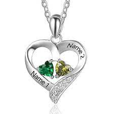 10 Unique Personalized Kitchen Jewelry For Mom Diamond Bar Necklace Birthstone Pendant Birthstone Necklace