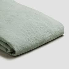 New year, new room · free design services · dorm room ideas Sage Green Linen Duvet Cover Piglet