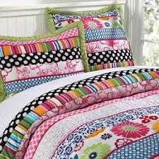 Duvet cover and sham reverse to front pattern. 10 Pretty Bedding Sets For Your Little Girl