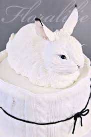 Torten Floralilies Zucker Seite Kaninchen Kuchen Haschenkuchen Fondant Kaninchen