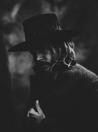 Aesthetic Black And White Photoshoot Men Smokey Cowboy Photography Black And White Portraits Photo Black