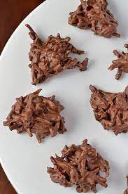 Chocolate Haystacks Chocolate Haystacks Delicious Desserts Sweet Recipes