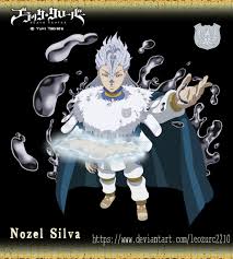 #roblox #anime #blackcloverwith the new arc of black clover coming out aka spade kingdom arc, black clover is gonna be a really good anime to watch.clover. Nozel Silva By Leozurc2210 On Deviantart Black Clover Anime Anime Fan Art