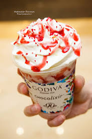 Available in selected godiva shops. Godiva Raspberry Rose Soft Serve And Chocolixir Now In Malaysia Malaysian Flavours