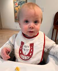 What makes baby pictures even better? @SantaClaraUniversity swag! Submit a  picture (or three) of your future Bronco rocking our free “Born to Be a  Bronco” bib by May 25. Three lucky winners