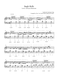 Adaptations written by pianists, without unnecessary difficulty, made to be played Jingle Bells Piano Sheet Music With Letters Epic Sheet Music