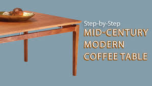 Now house by jonathan adler josef cocktail table, blonde wood. Step By Step Mid Century Modern Coffee Table With Michael Crow Popular Woodworking Videos
