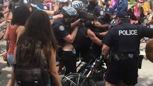 The city of toronto moved to clear another homeless encampment early on wednesday morning.the action at lamport stadium comes a day after . Arrests Made As City Dismantles Homeless Encampment At Lamport Stadium Citynews Toronto News Wwc