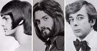 Groovy looks explored personal values and individuality rather than society's expectations, and both men and women embraced more natural styles with longer locks less tamed by hair products or overzealous scissors. 1960s And 1970s Were The Most Romantic Periods For Men S Hairstyles Bored Panda