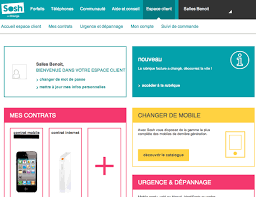 Dans votre espace client, vous pouvez renseigner ou mettre à jour vos moyens de contact : Breve Sosh Refond Les Interfaces De Son Site Et De L Espace Client