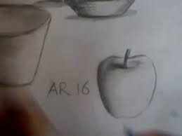Di dalam sebuah gambar ske. Bagus Cara Menggambar Buah Apel Youtube