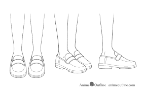 Looking for how to draw sneakers? Anime School Girl Shoes Drawing Novocom Top