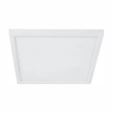 How to install flush mount ceiling light fixture. Halo 9 In White Recessed Ceiling Light Square Trim With Glass Albalite Lens 10p The Home Depot