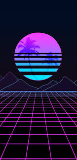 Neon 80s Wallpaper Iphone Neon Glitch Wallpaper Vaporwave Wallpaper