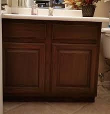 Choosing The Right Dark Gel Stain Java Gel Stain Vs Walnut Staining Cabinets Java Gel Stains Gel Stain Furniture