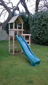 Climbing Frame Adventure With Slide Etsy Climbing Frame Diy Garden Climbing Frames Climbing Frame