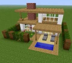 How To Build A Small Modern House In Minecraft A Small But Modern House With A Chimney And A Simple Design Making This House Have Lot Of Windo Easy Minecraft Houses Minecraft House Designs Minecraft Modern