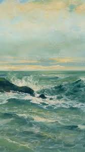 I love painting the ocean and i want to help . Sea Painting Wallpapers Top Free Sea Painting Backgrounds Wallpaperaccess