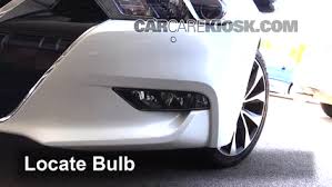 Fog Light Replacement 2016 2019 Nissan Maxima 2016 Nissan Maxima Sr 3 5l V6