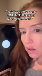 AI tells us there’s only one intelligence playing with itself 🤯  ArtificialIntelligence , I see the whole video