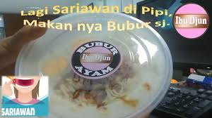 Salah satu varian bubur paling terkenal ialah bubur ayam. Nyobain Bubur Ayam Spesial Ibu Djun Di Kantor Youtube