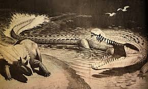Deinosuchus Gallery Dinopedia Fandom Prehistoric Animals Prehistoric Walking With Dinosaurs