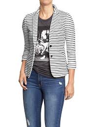 Black And White Striped Blazer Plus Size Outfit Layouts Plus How To Tie A Blanket Scarf 6 Different Ways Striped Blazer Outfit Striped Jacket Blazer Outfits