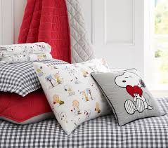 Buy exciting snoopy 4 piece duvet cover sets queen size: Peanuts Valentine S Kids Sheet Set Pottery Barn Kids