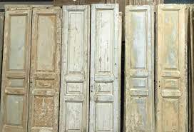 Oak french doors, wood front door, hardware barn doors, pantry doors, exterior, pine, panelled. Antique French Doors Antiques Vintage Texas