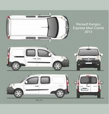 Renault Kangoo Express Maxi Combi Van 2013 Vector In 2020 Renault Renault Kangoo Renault Kangoo Express