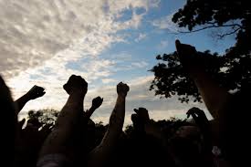 Hope College Tug-of-War Tradition keeps going despite change of location.
