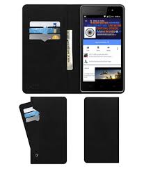 Lava A89 Flip Cover by ACM - Black ...