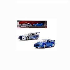 31980 Brians 2002 Nissan Skyline GT-R R34 1:32 Scale Model by Jada (SET of  2) | eBay