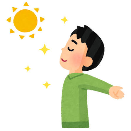 日光浴のイラスト（男性） | かわいいフリー素材集 いらすとや