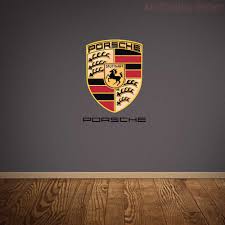 With annual revenue of €10,928 million as of 2012, the. Porsche Logo Wall Decal Vinyl Sticker Krafmatics