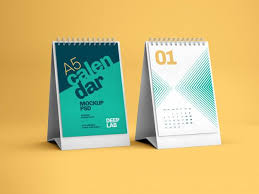 Featuring a front dealing with the point of view with customizable calendar layout and base design. Vertical Desk Calendar Mockup Desk Calendar Mockup Stationery Mockup Mockup