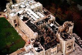 20, 1992, the windsor castle fire started in queen victoria's private chapel when a spotlight ignited a curtain. Widsor Castle Fire Photos Google Search Windsor Castle Fire Windsor Castle Castle