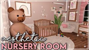 Kids rooms cute bloxburg bedroom ideas. Aesthetic Blush Baby Nursery Room Speedbuild Tour Bloxburg Baby Update 0 9 0 Roblox Builds Youtube