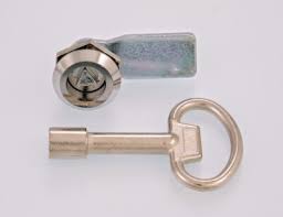 Gas Meter Lock + Key Satin Stainless Steel GAS ELECTRIC METER BOX LATCH  LOCKS