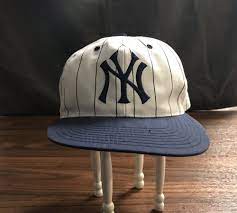 Awesome Vintage Retro Ny Yankees Pinstripe Snapback Hat Fashion Clothing Shoes Accessories Mensaccessories Hats Ebay Link Snapback Hats Hats Pinstripe