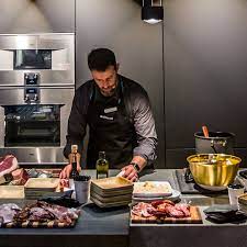 Gaggenau Attended The Kitchen Bath Industry Show Kbis In Orlando On 9 11 January Welcoming Visitors To A Stylish Cooking Competition Gaggenau Cured Meats